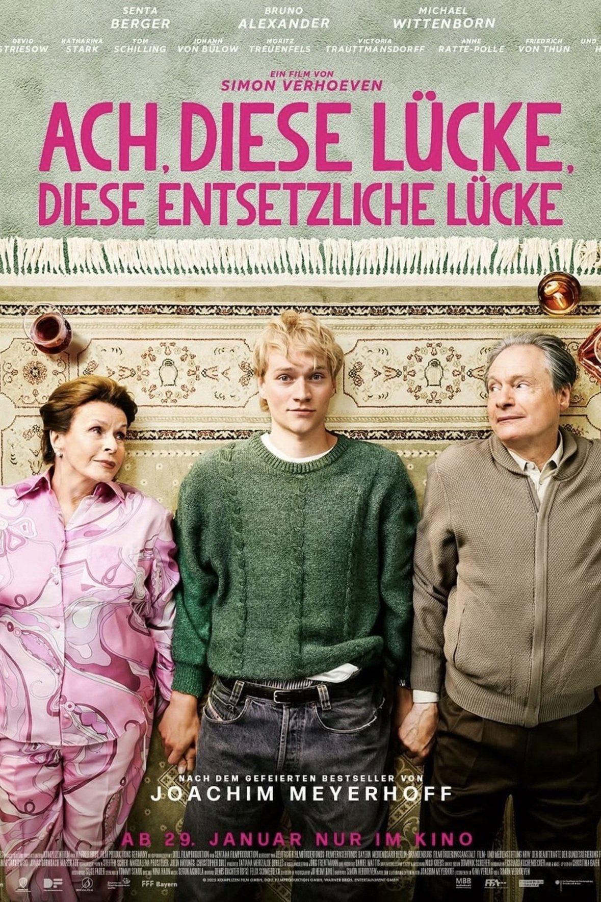 Poster Ach, diese Lücke, diese entsetzliche Lücke