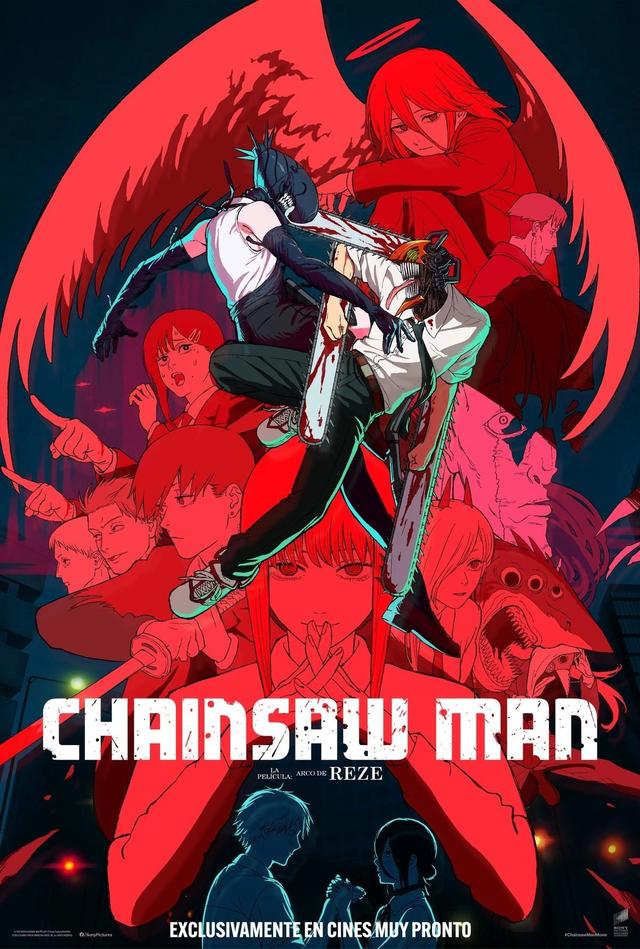 Poster Chainsaw Man la película -Arco de Reze