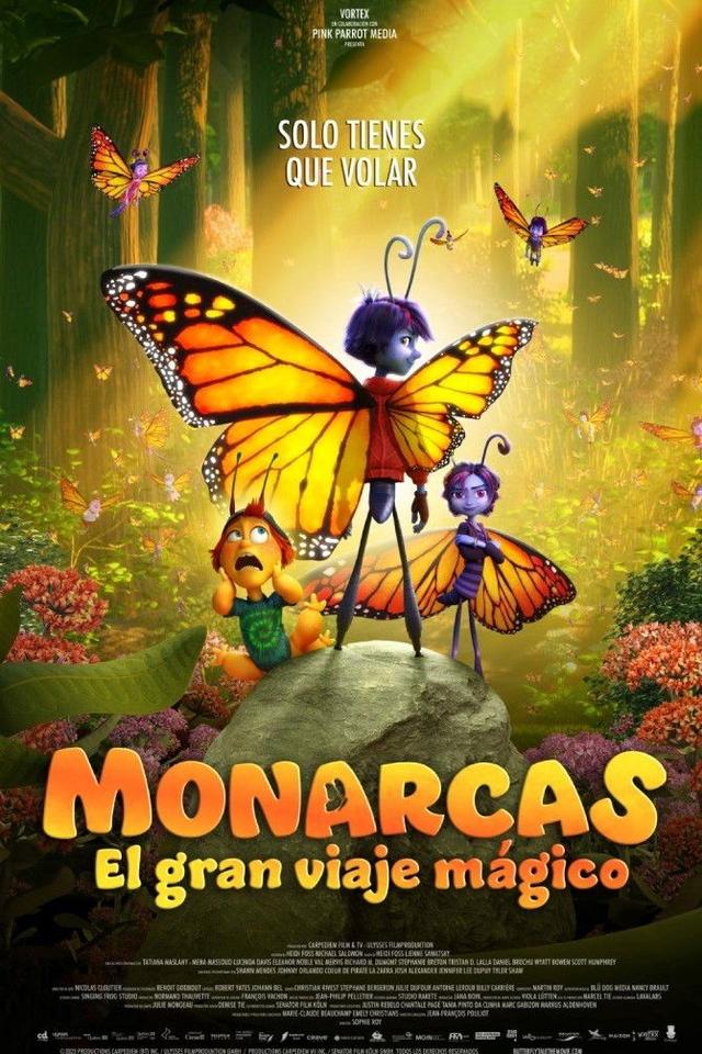 Poster Monarcas: El gran viaje mágico
