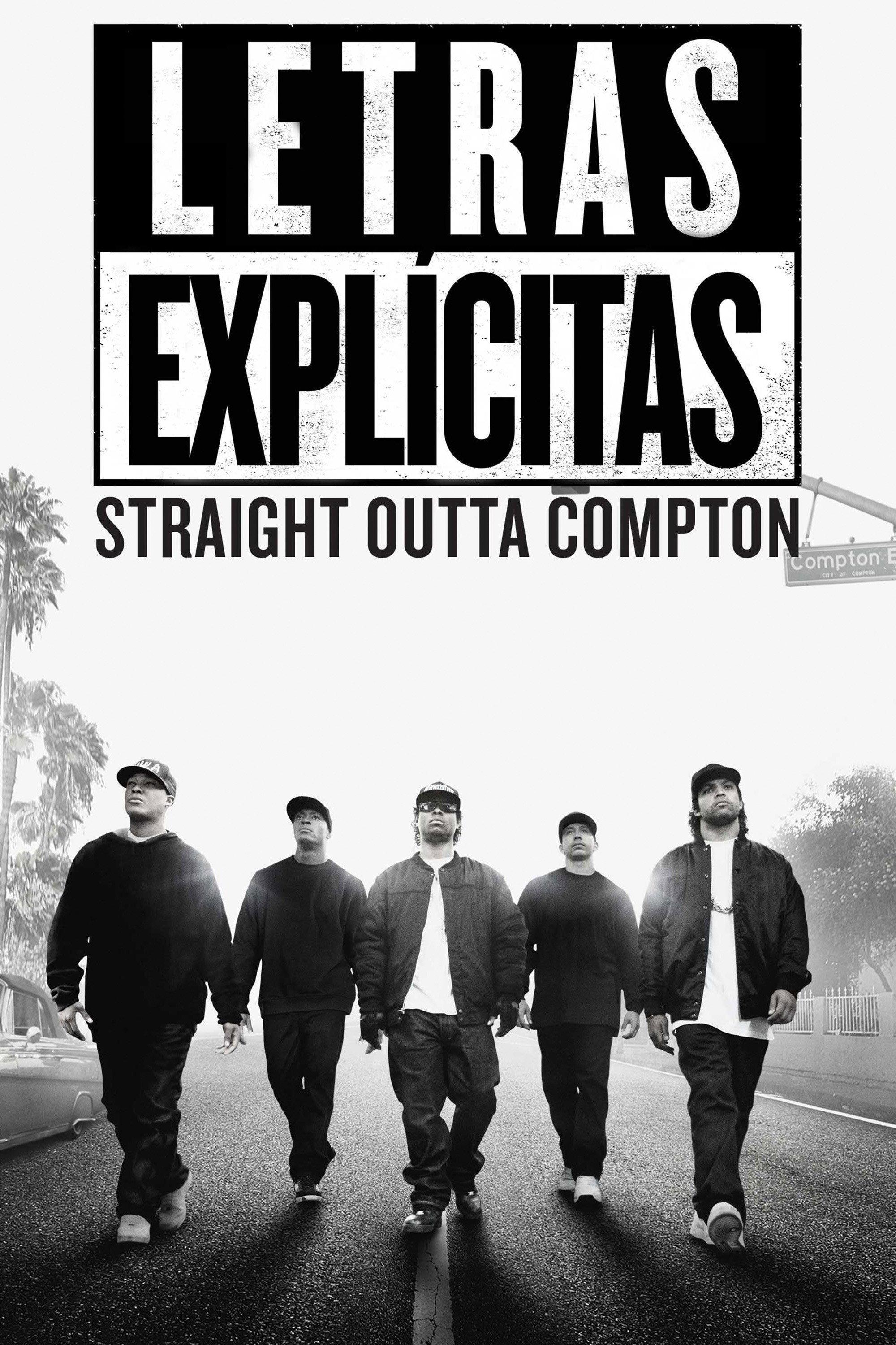 Poster Letras Explícitas: Straight Outta Compton