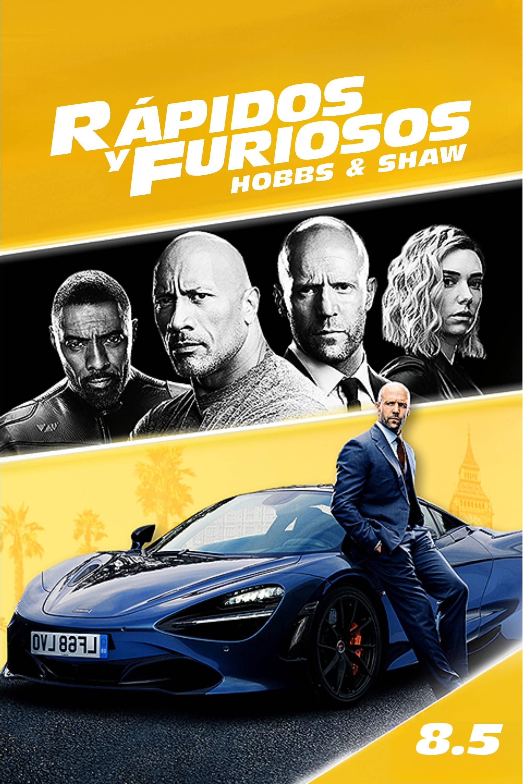 Poster Rápidos y Furiosos: Hobbs y Shaw