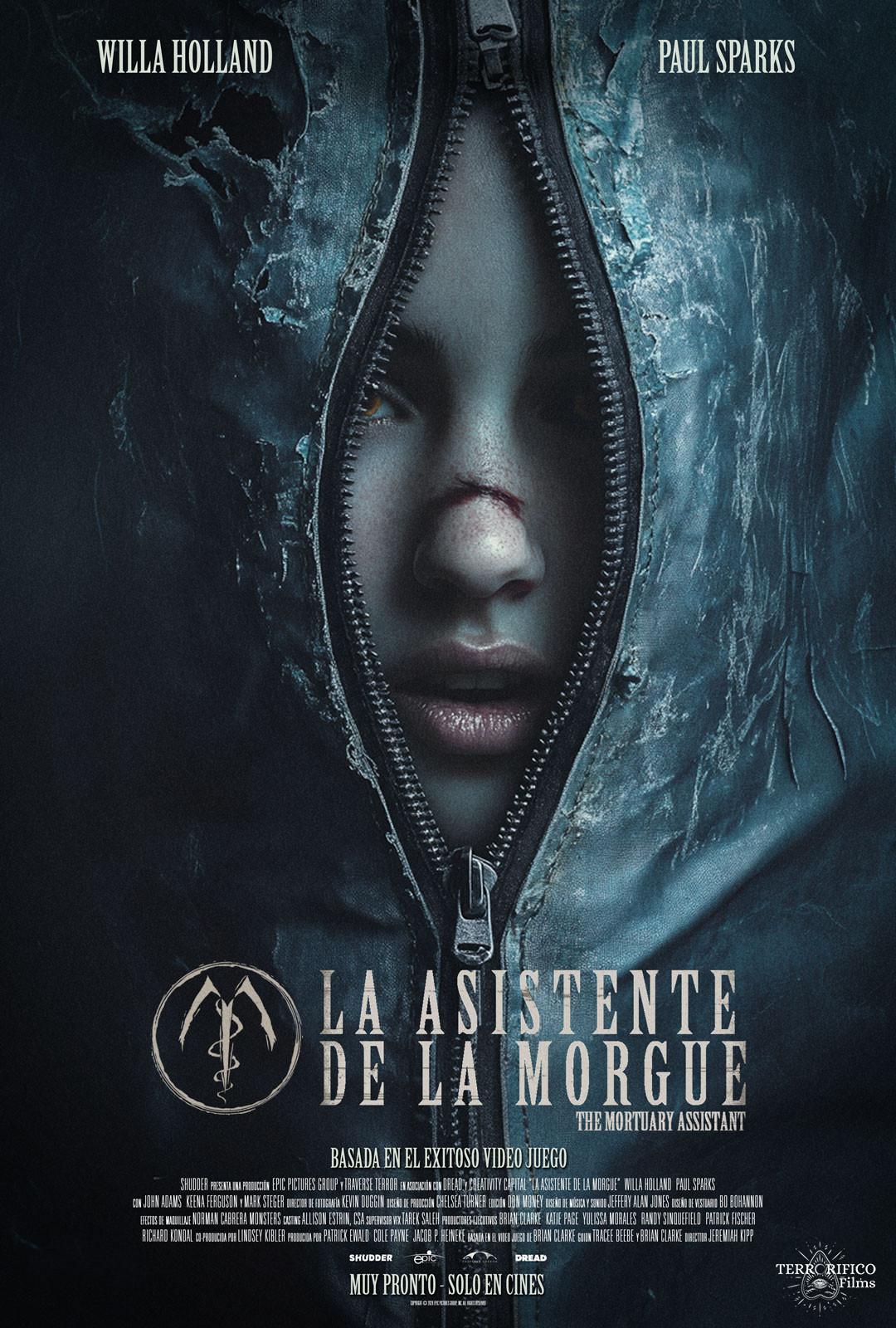 Poster La asistente de la morgue