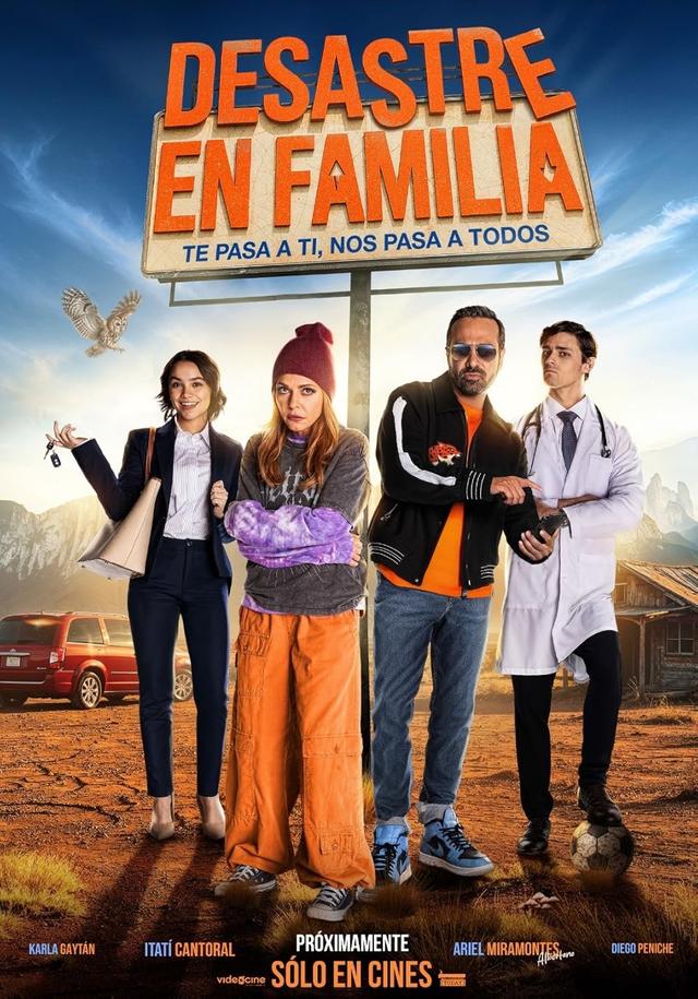 Poster Desastre en familia