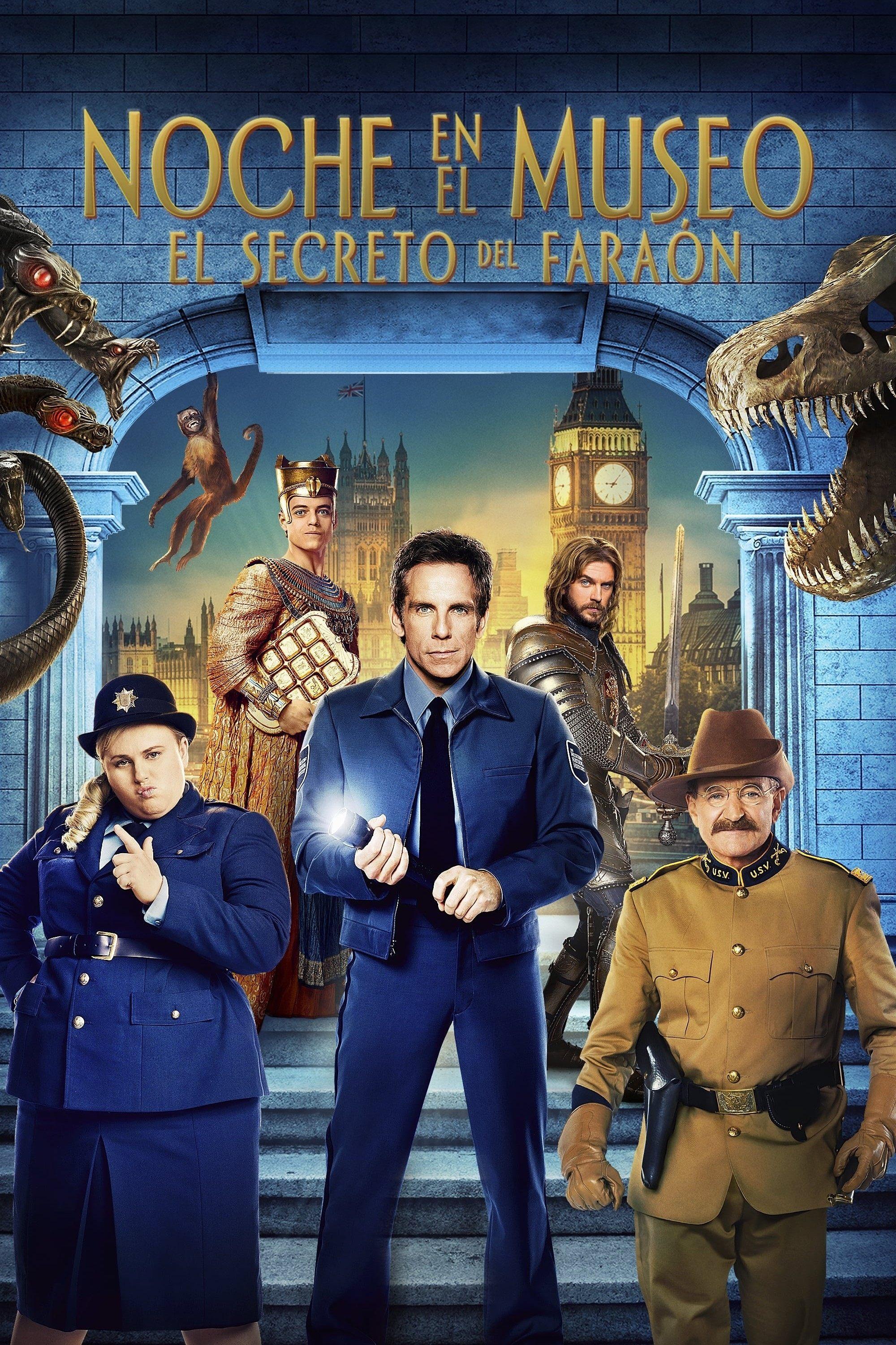 Poster Una Noche en el Museo 3: El Secreto de la Tumba