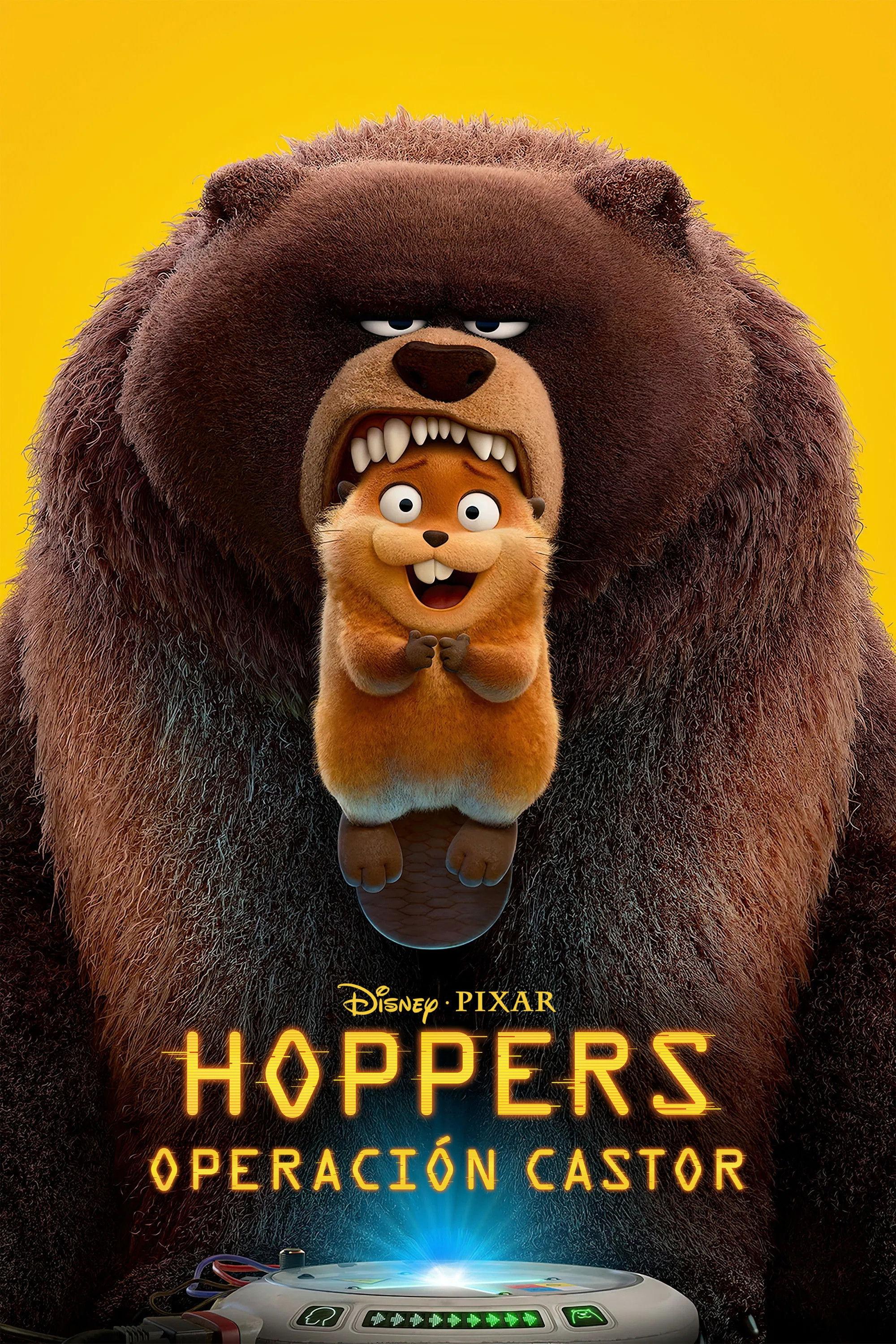 Poster Hoppers: Operación castor
