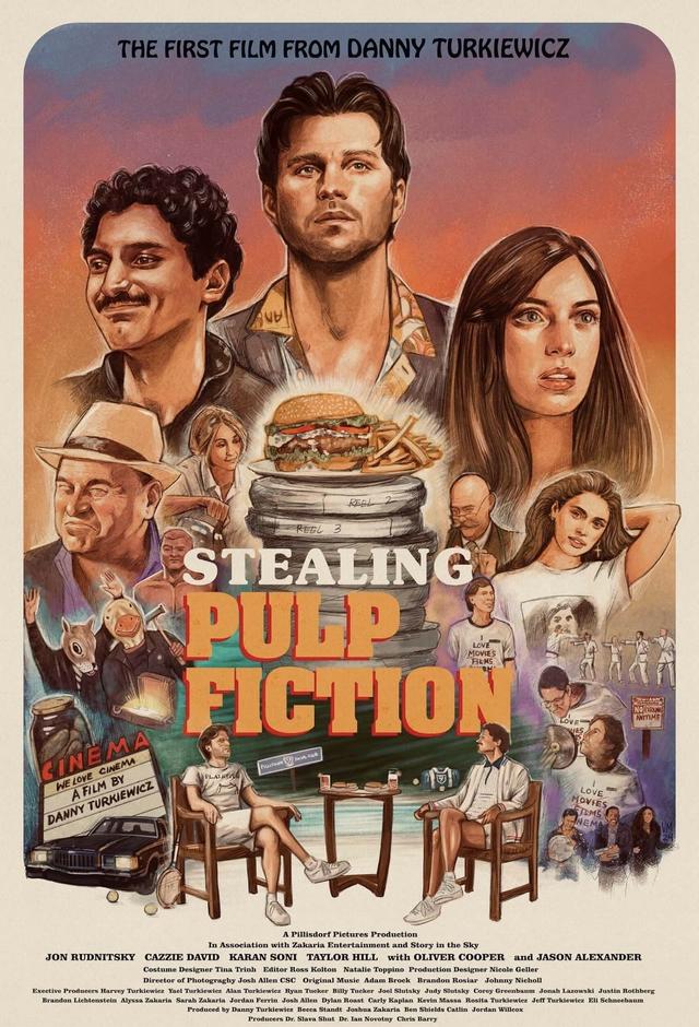 Poster Stealing Pulp Fiction