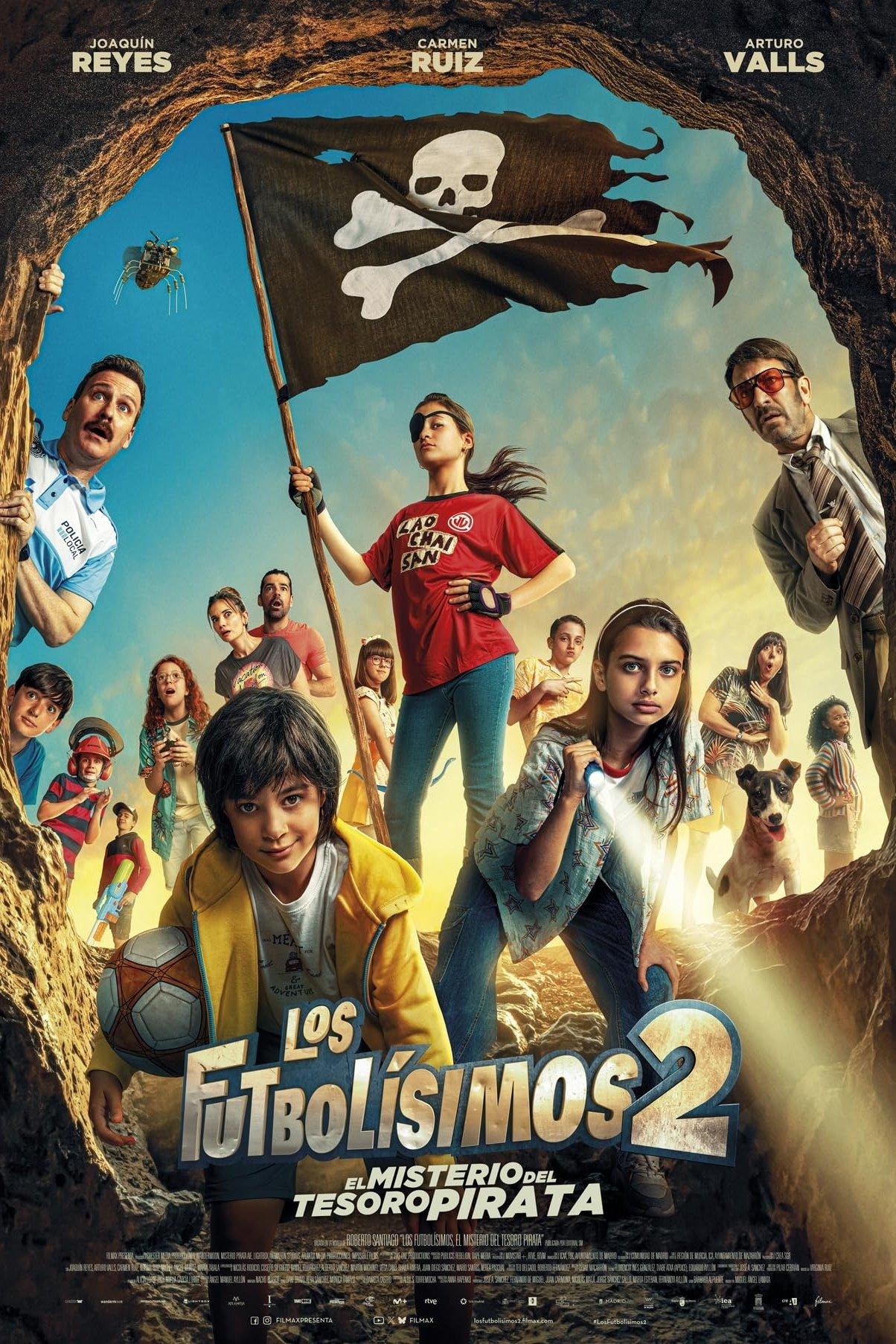Poster Los futbolísimos  2 y el misterio del tesoro pirata