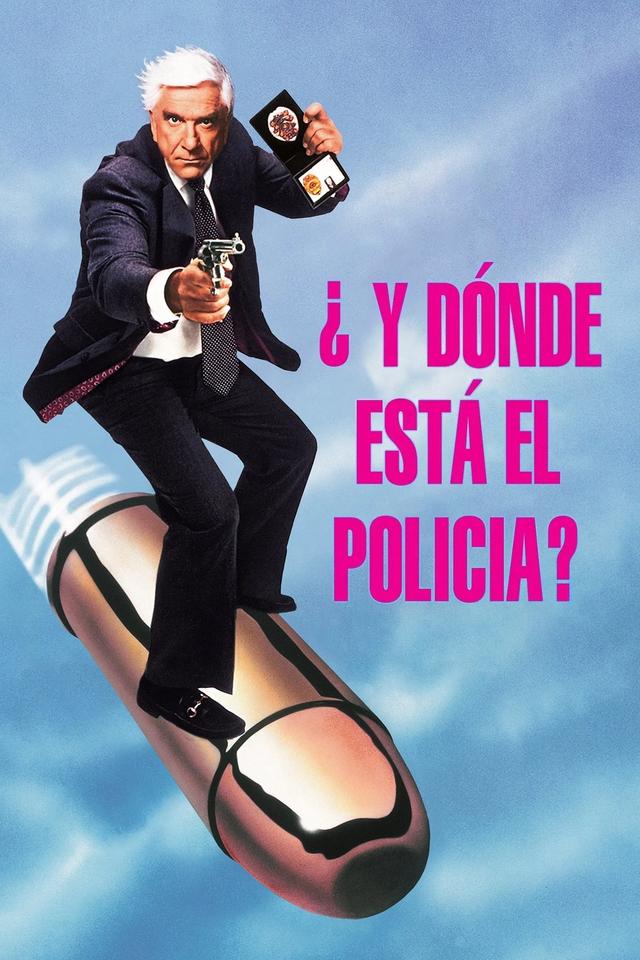 Poster ¿Y dónde está el policía?