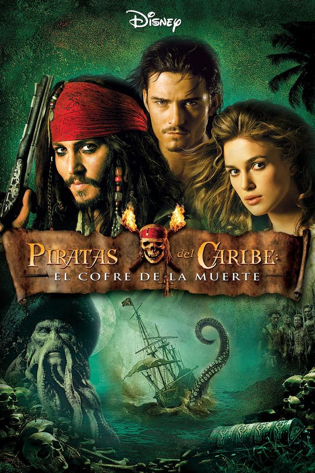 Poster Piratas del Caribe 2: El Cofre de la Muerte