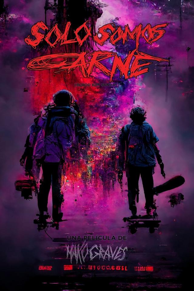 Poster Solo Somos Carne