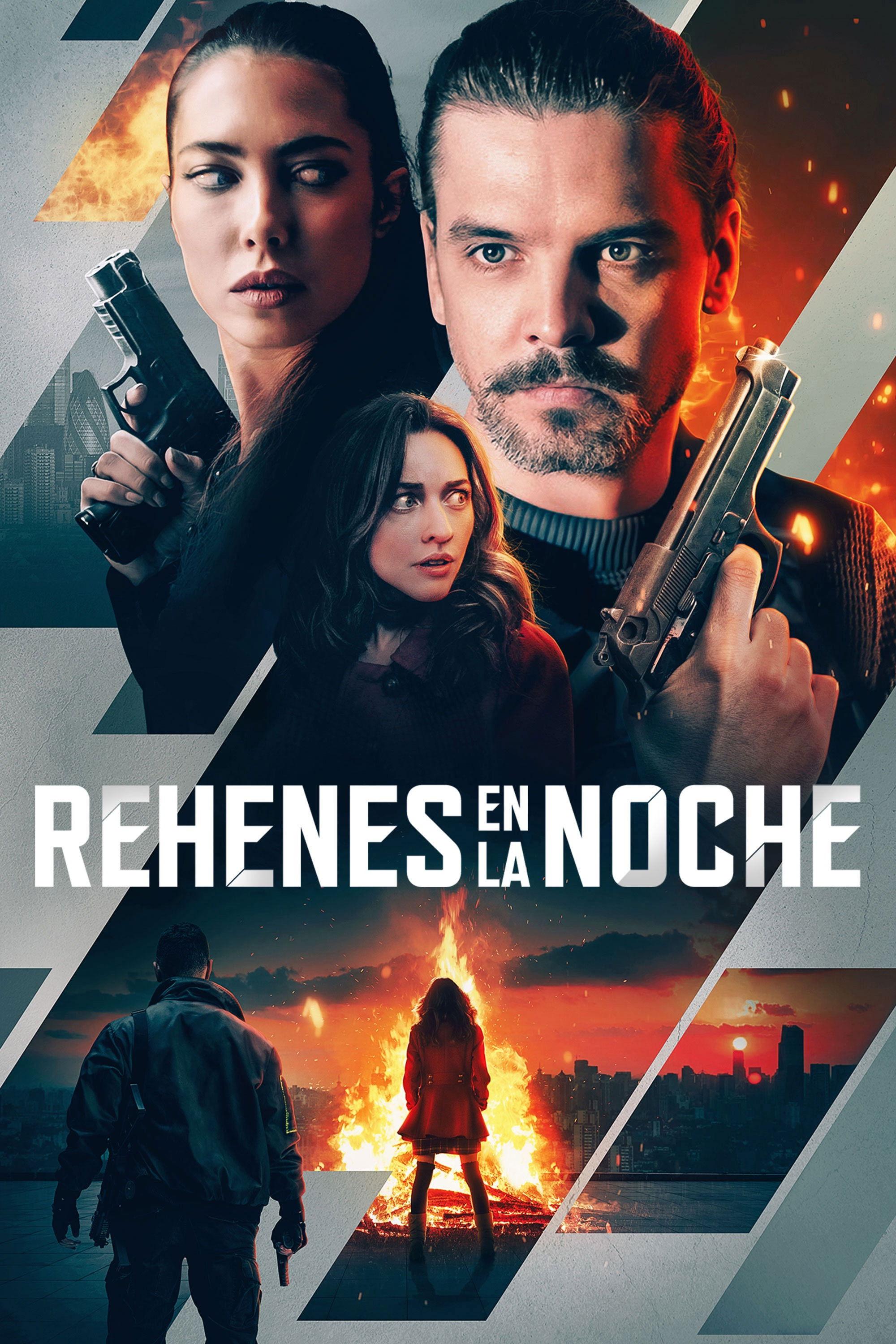 Poster Rehenes en la noche