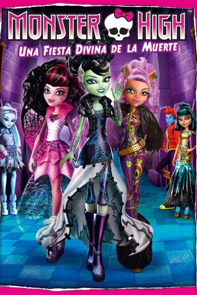 Poster Monster High: Una Fiesta Divina de la Muerte