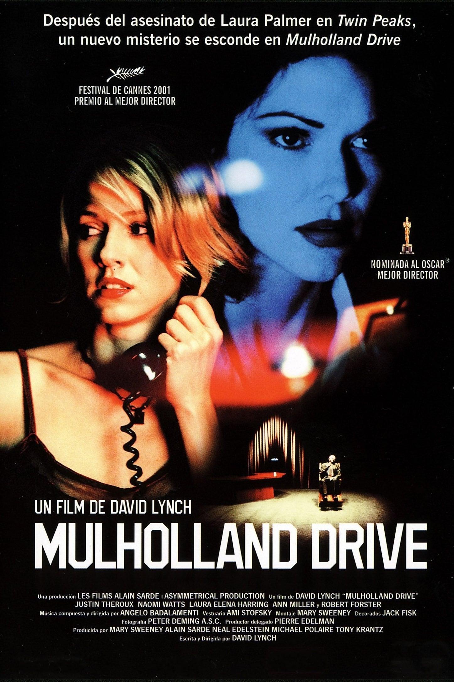 Poster Mulholland Drive: Sueños, misterios y secretos