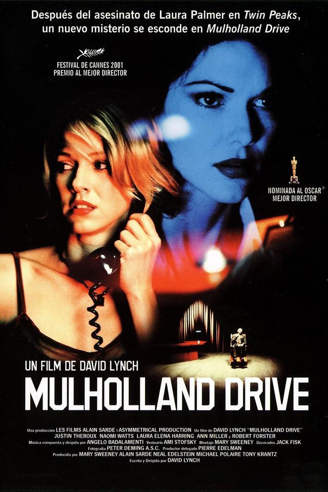 Poster Mulholland Drive: Sueños, misterios y secretos