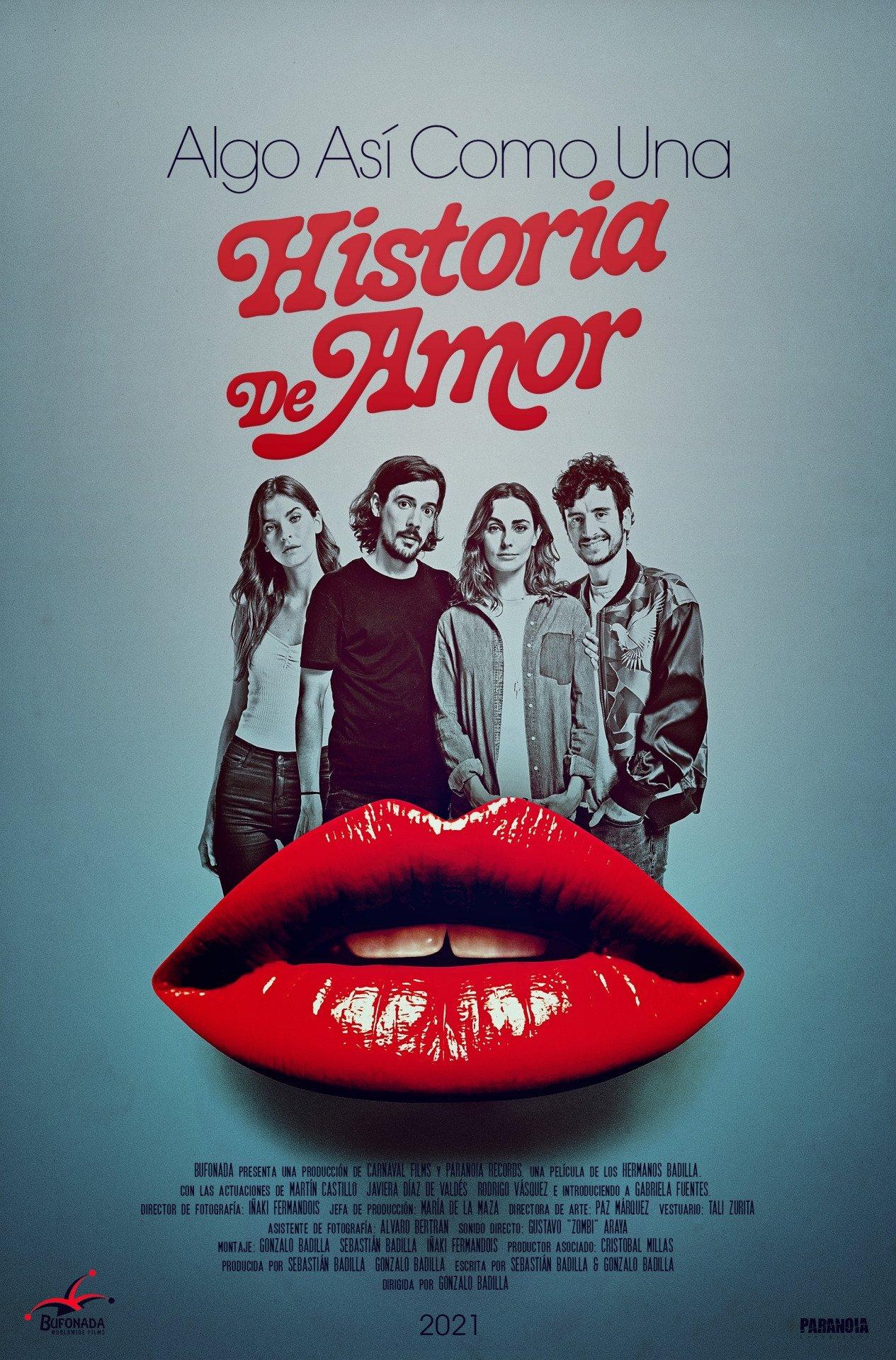 Poster Algo así como una historia de amor