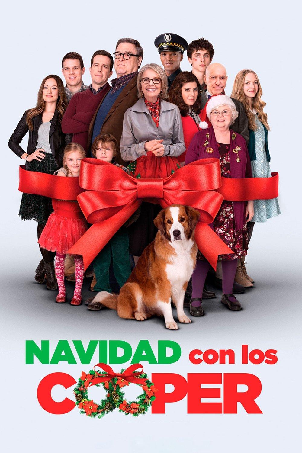 Poster Navidad con los Cooper