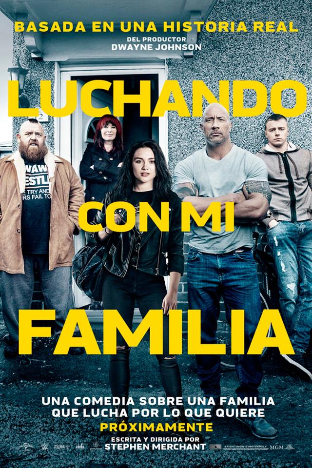 Poster Luchando Con Mi Familia