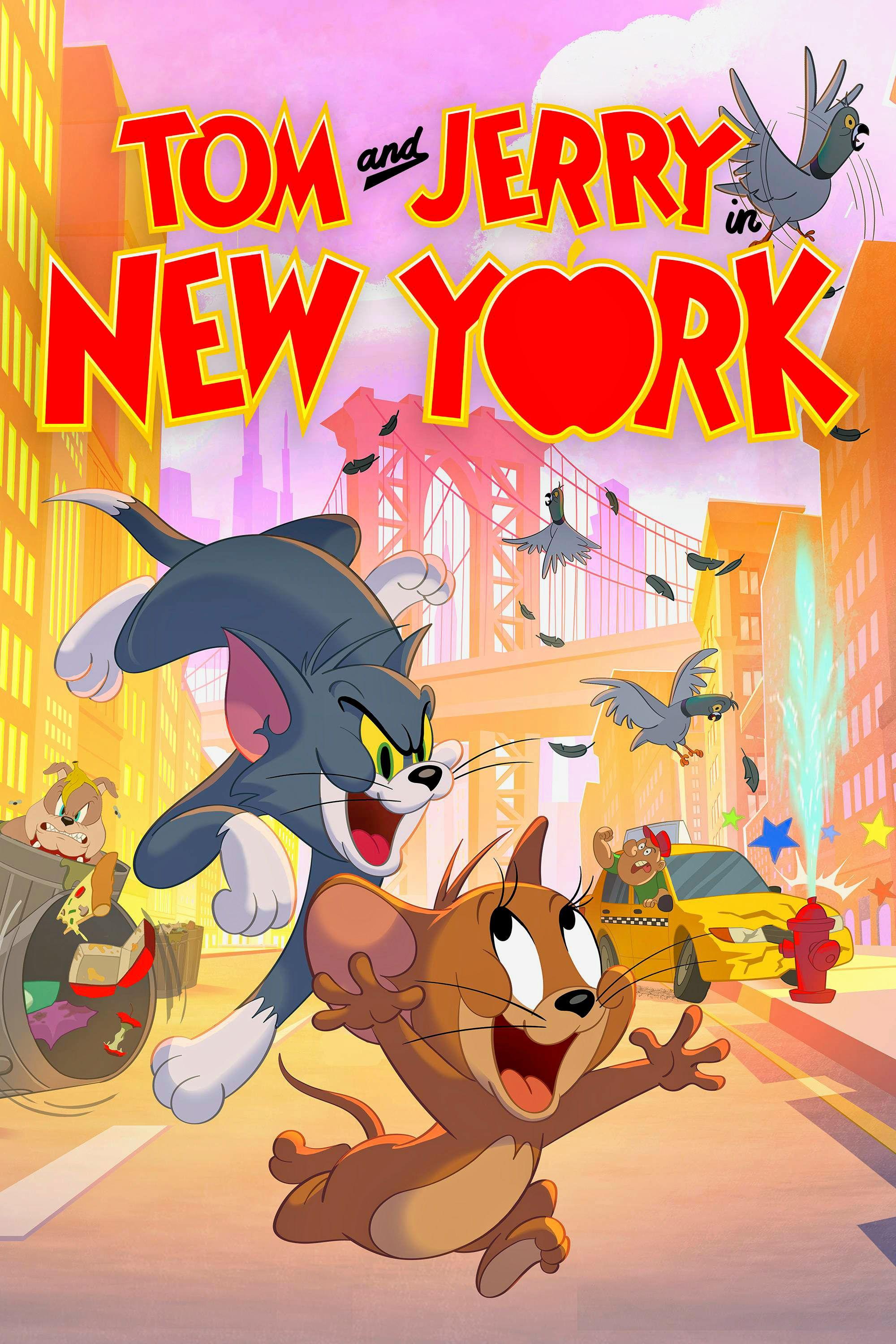 Poster Tom y Jerry en Nueva York
