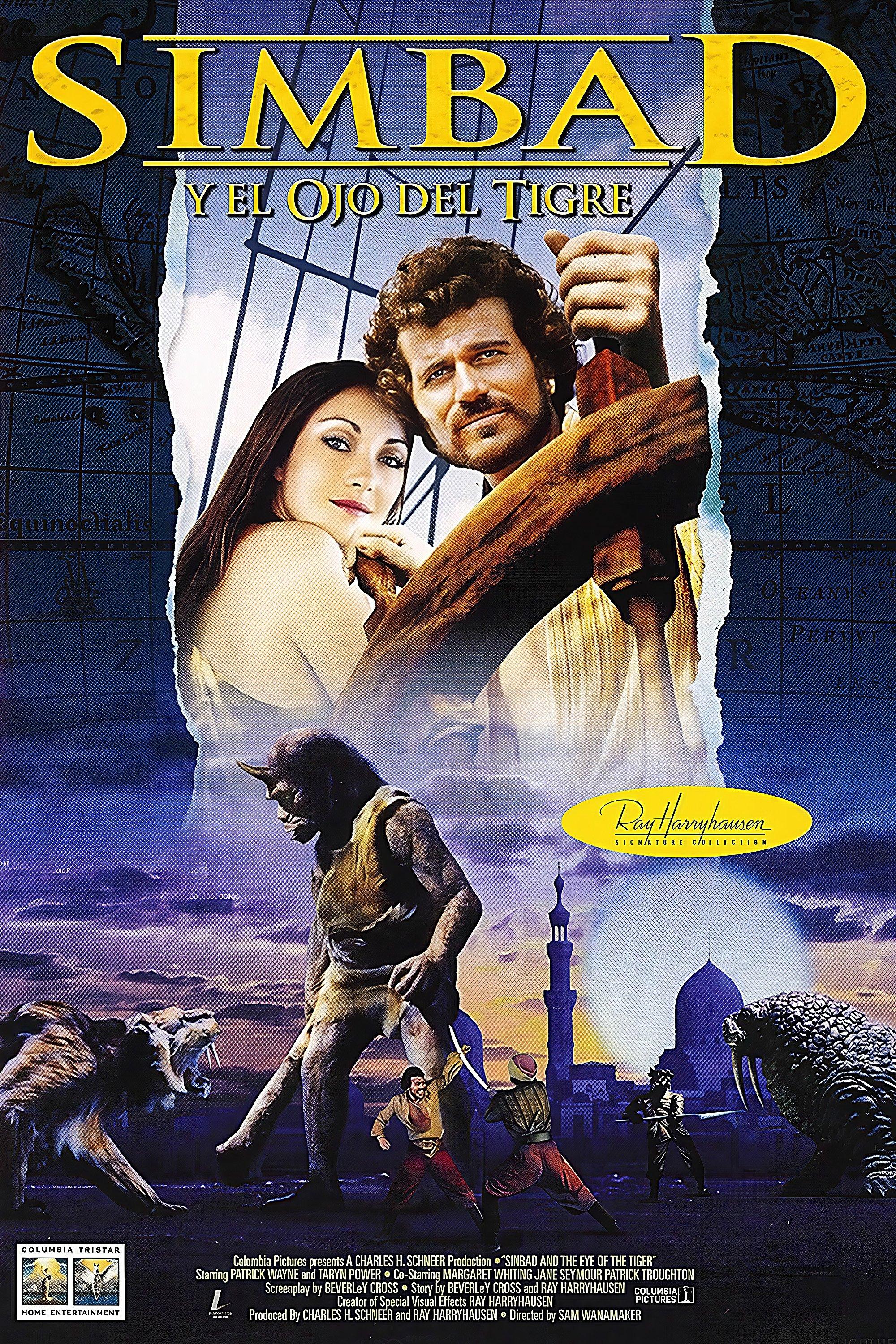 Poster Simbad y el ojo del tigre