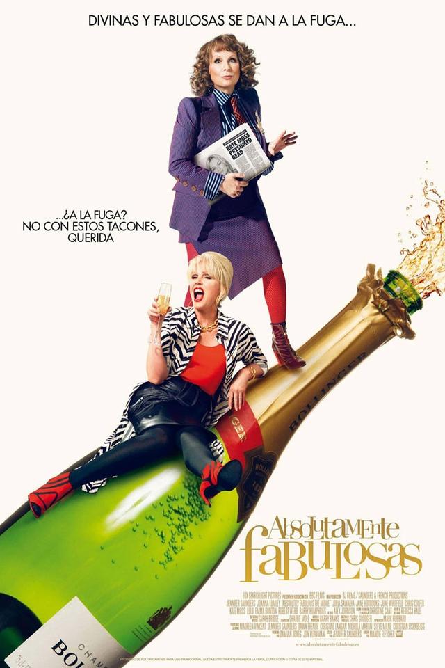 Poster Absolutamente Fabulosas: La Película