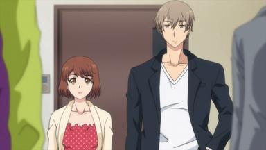 Poster episodio Shuudengo, Capsule Hotel de, Joushi ni Binetsu Tsutawaru Yoru. 1x11