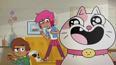 Poster episodio Chico Chica Perro Gata Ratón Queso 1x2