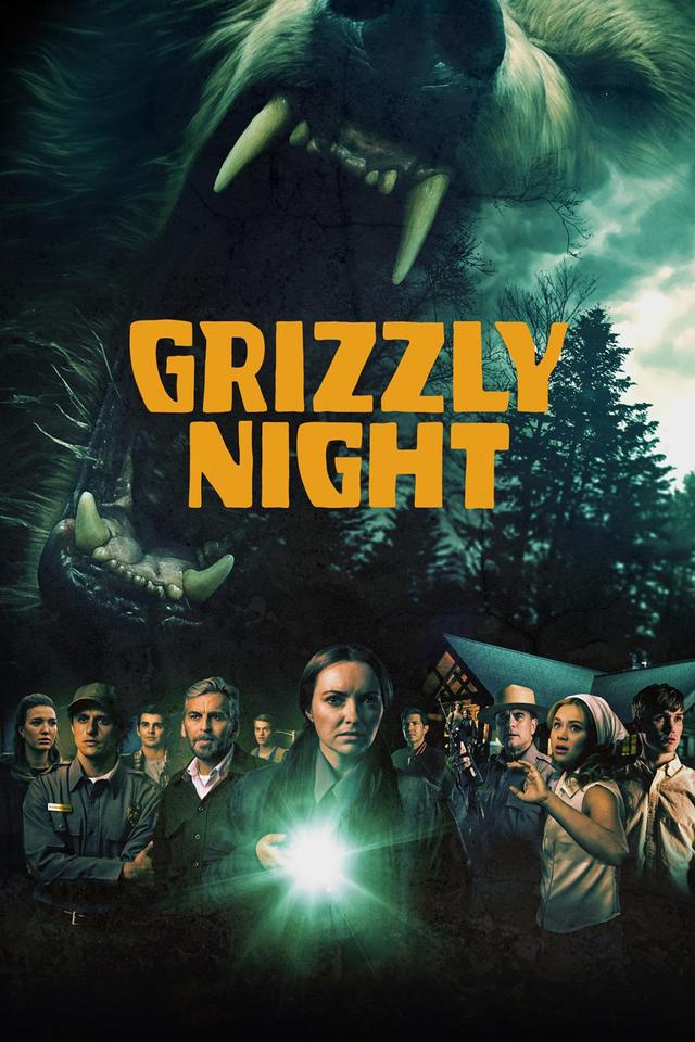 Poster Grizzly Night