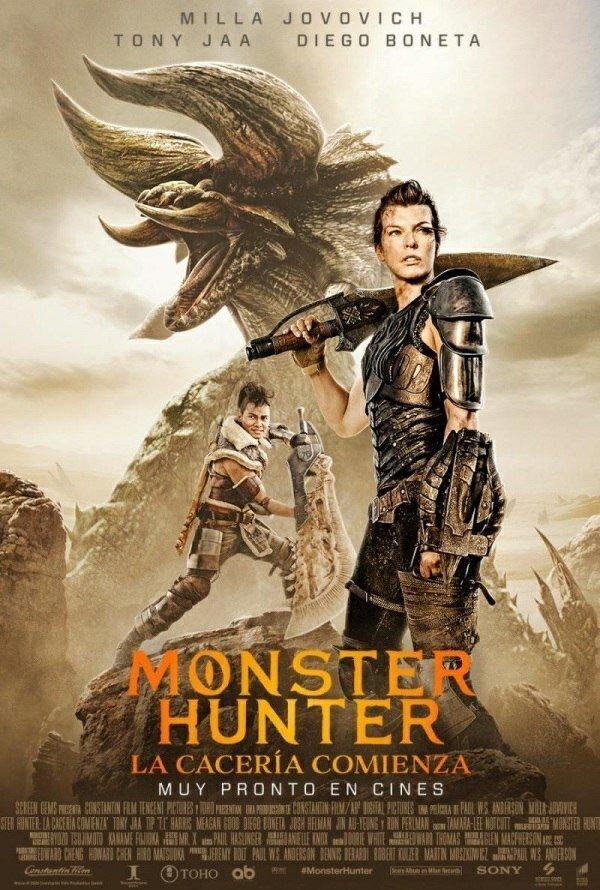 Poster Monster Hunter: La cacería comienza