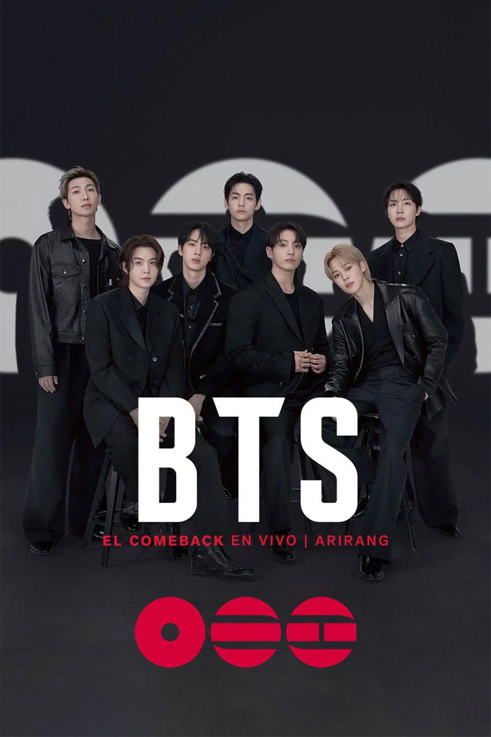 Poster BTS: EL COMEBACK EN VIVO | ARIRANG