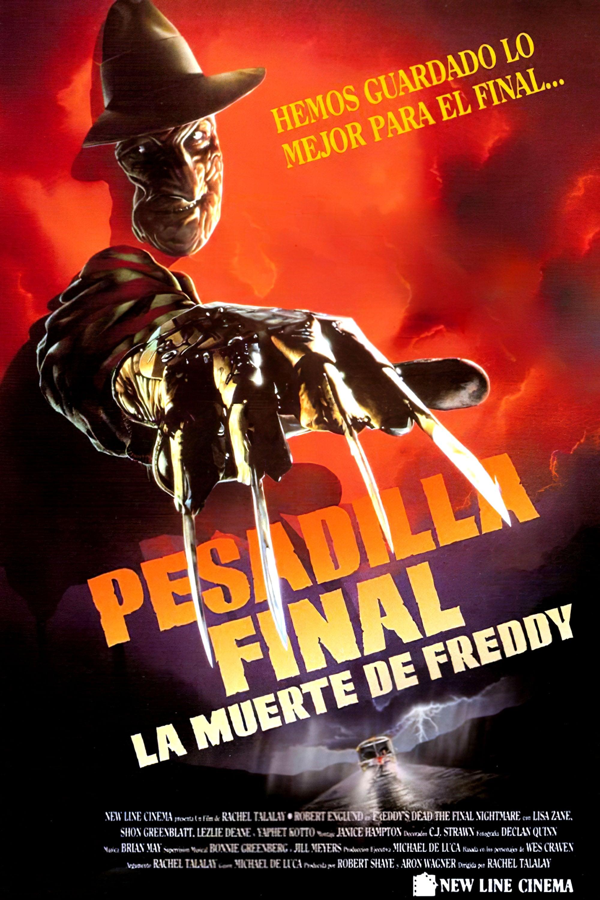 Poster Pesadilla En La Calle Del Infierno 6