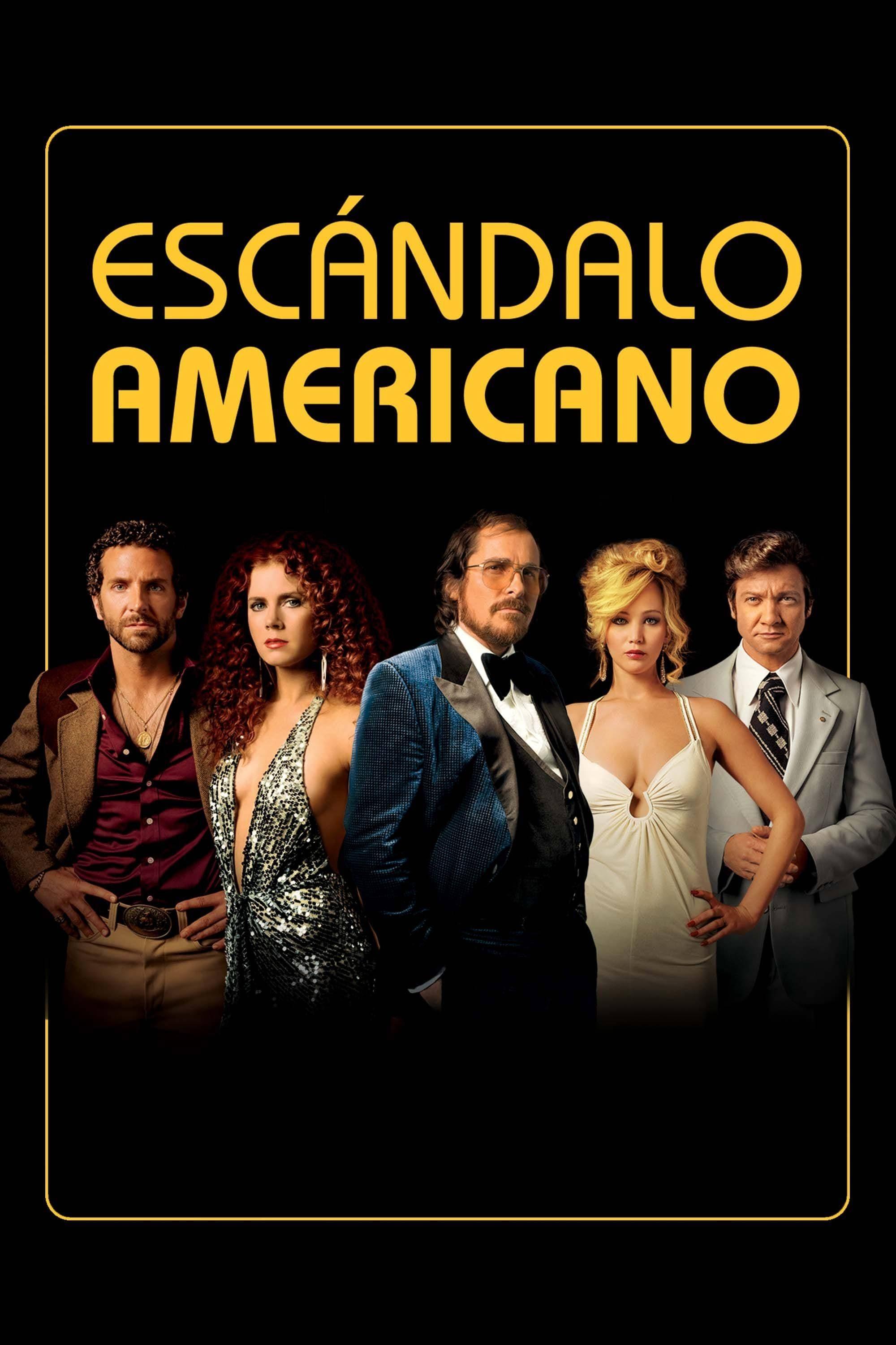 Poster Escándalo Americano
