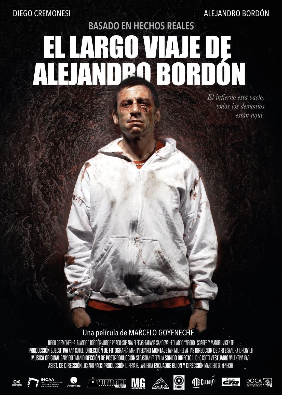 Poster El largo viaje de Alejandro Bordón