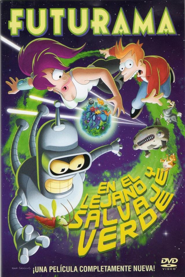 Poster Futurama: En el lejano y salvaje verde