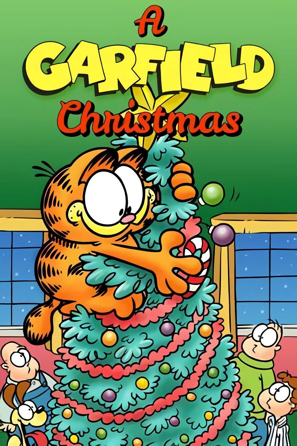 Poster La navidad de Garfield