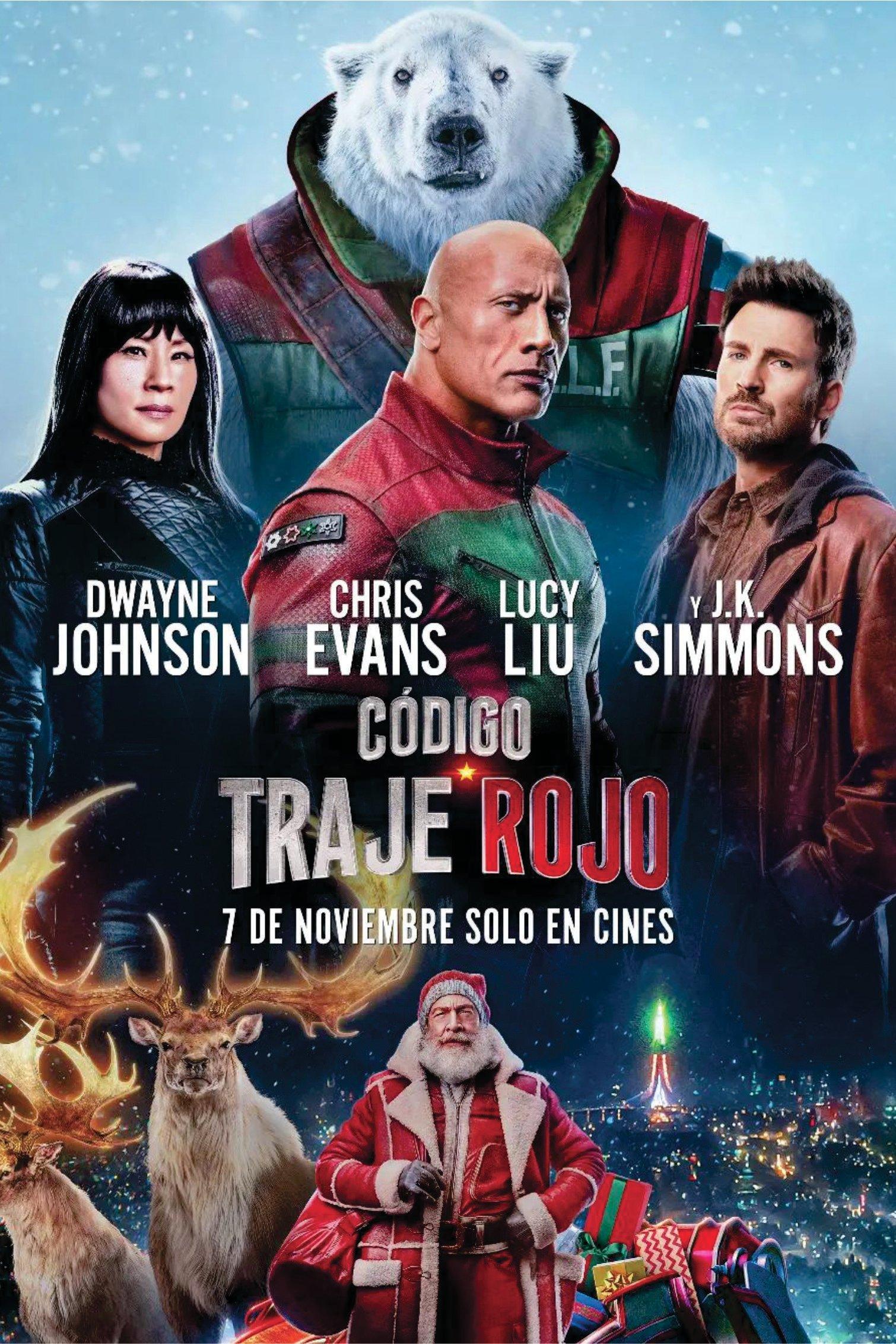 Poster Código: Traje rojo