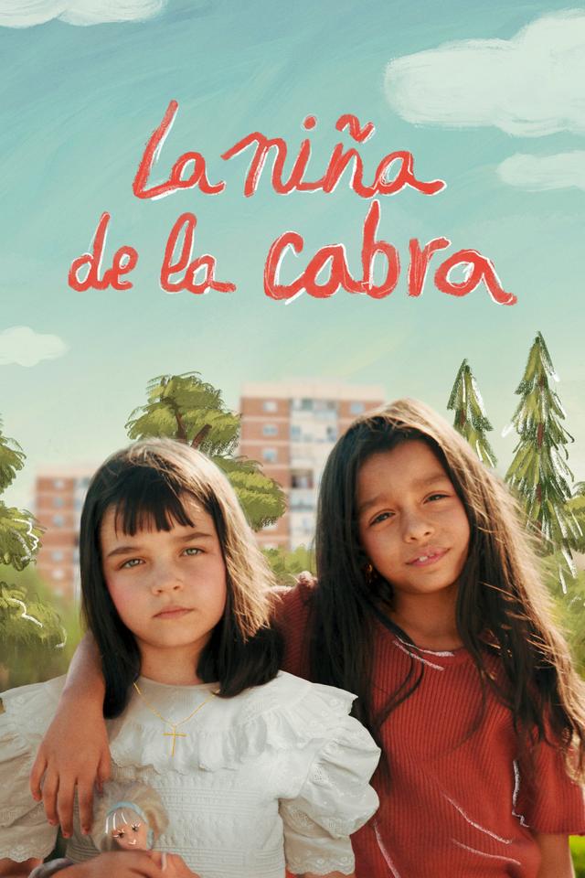 Poster La niña de la cabra