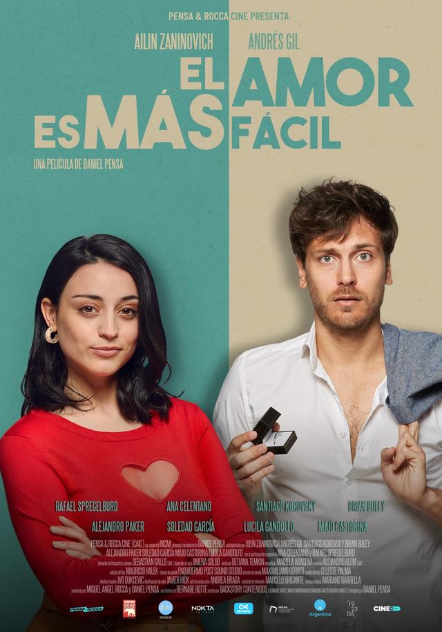 Poster El amor es más fácil