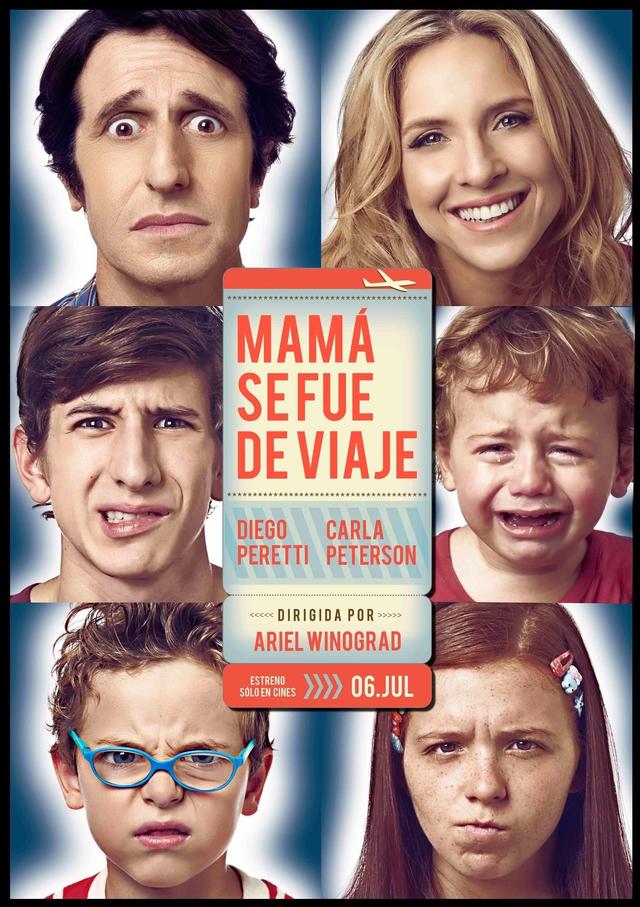 Poster Mamá se fue de viaje