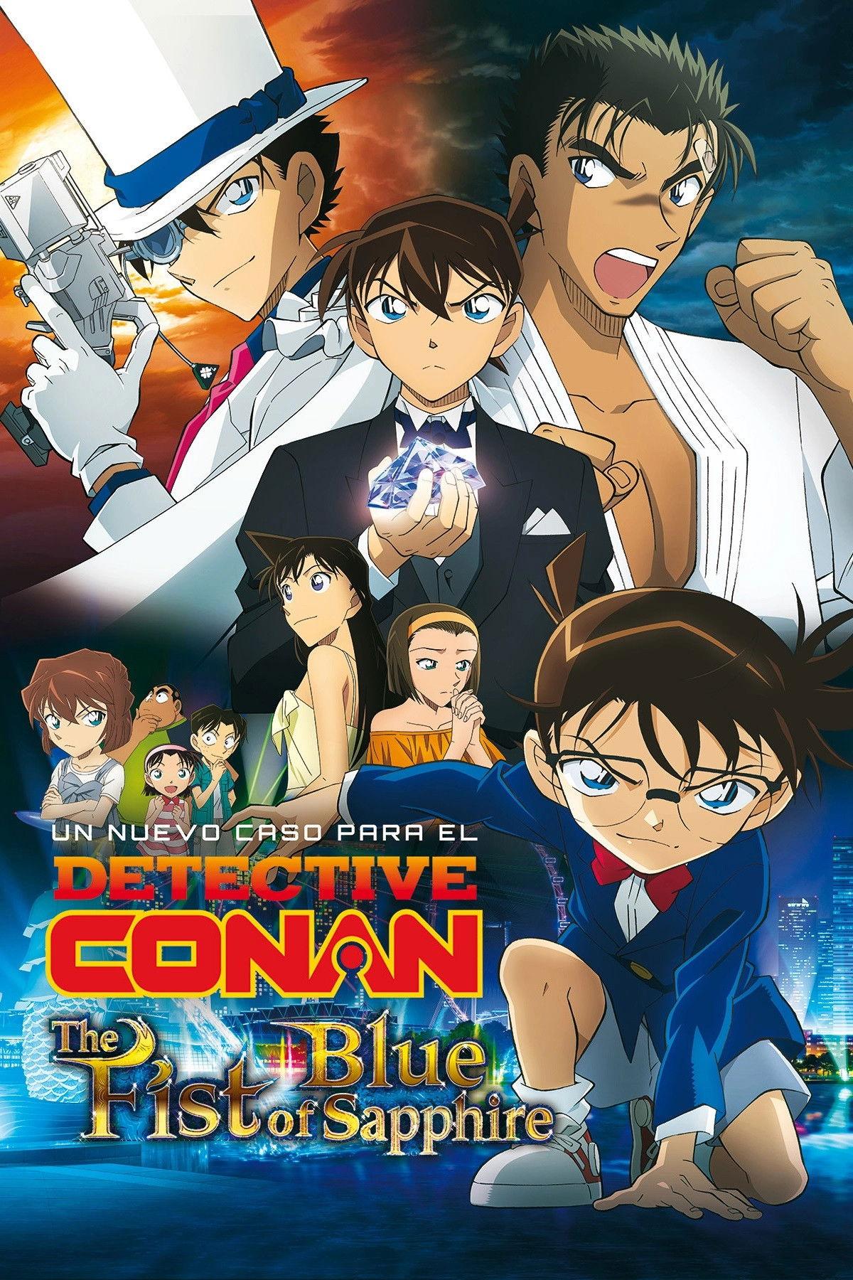 Poster Detective Conan: El puño de zafiro azul
