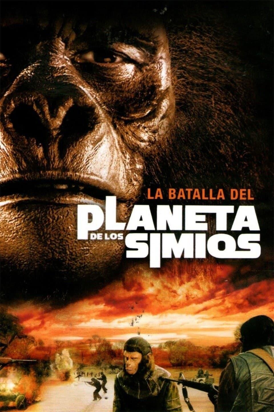 Poster La batalla por el planeta de los simios