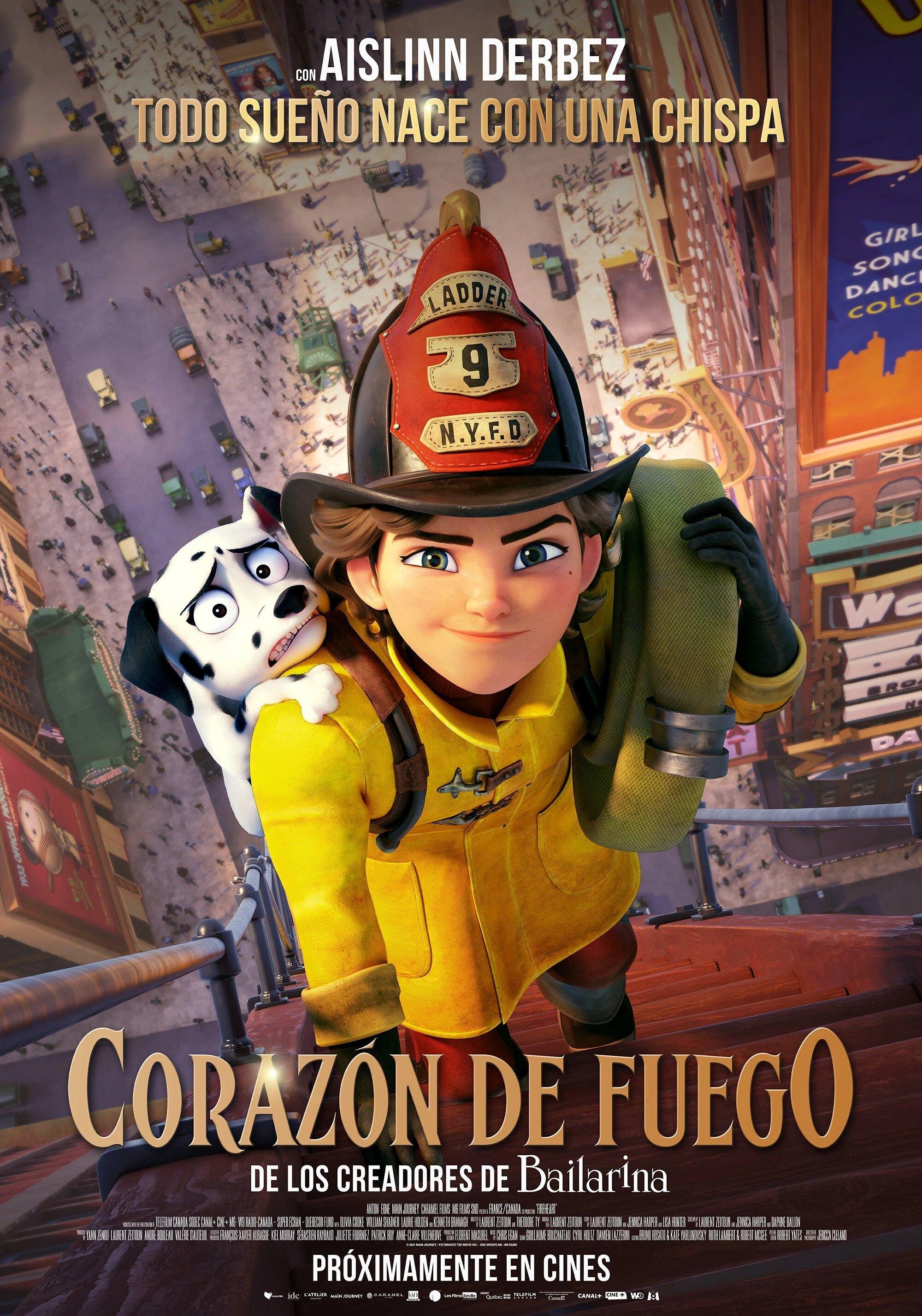 Poster Corazón de Fuego