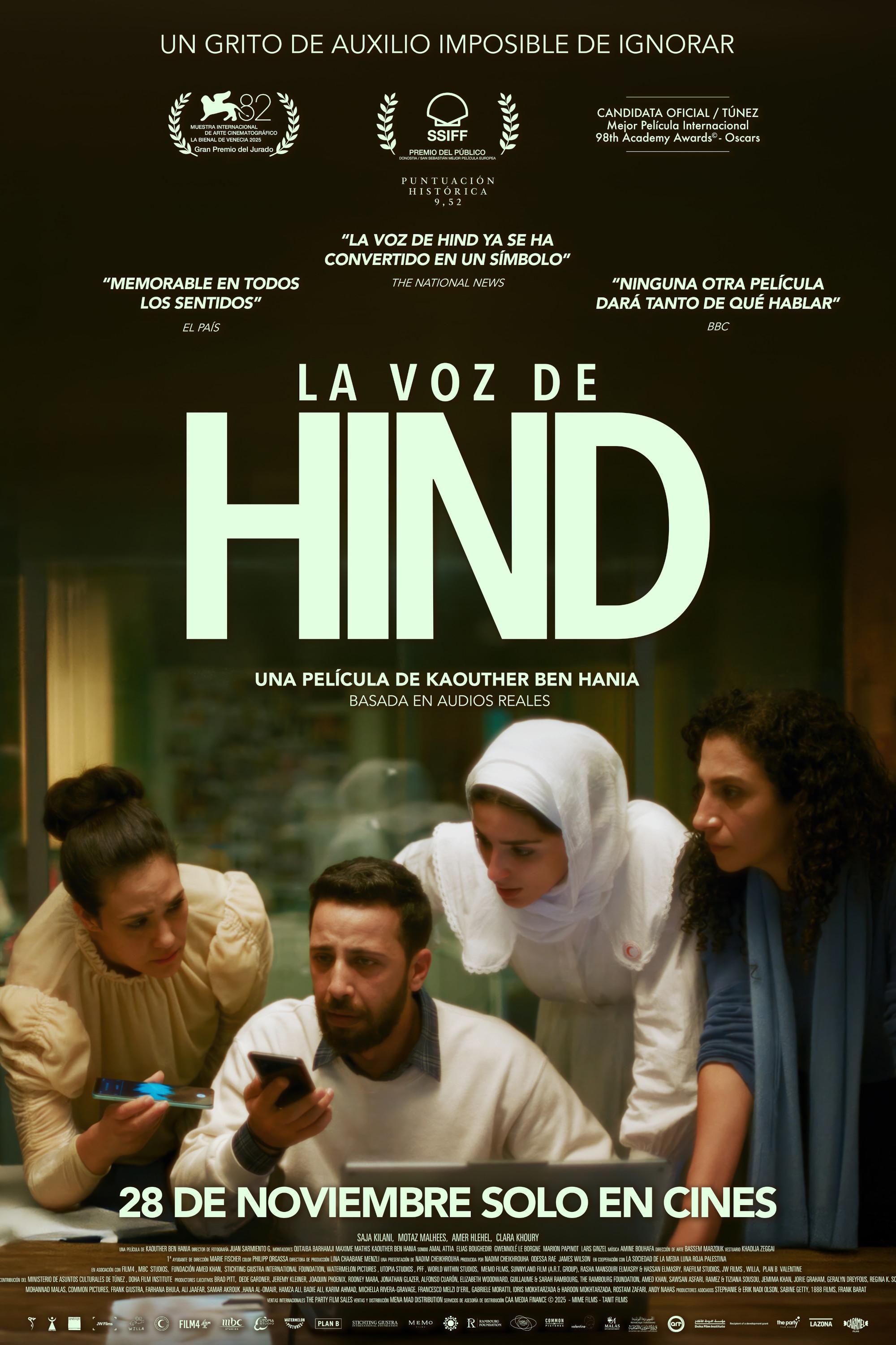 Poster La voz de Hind Rajab