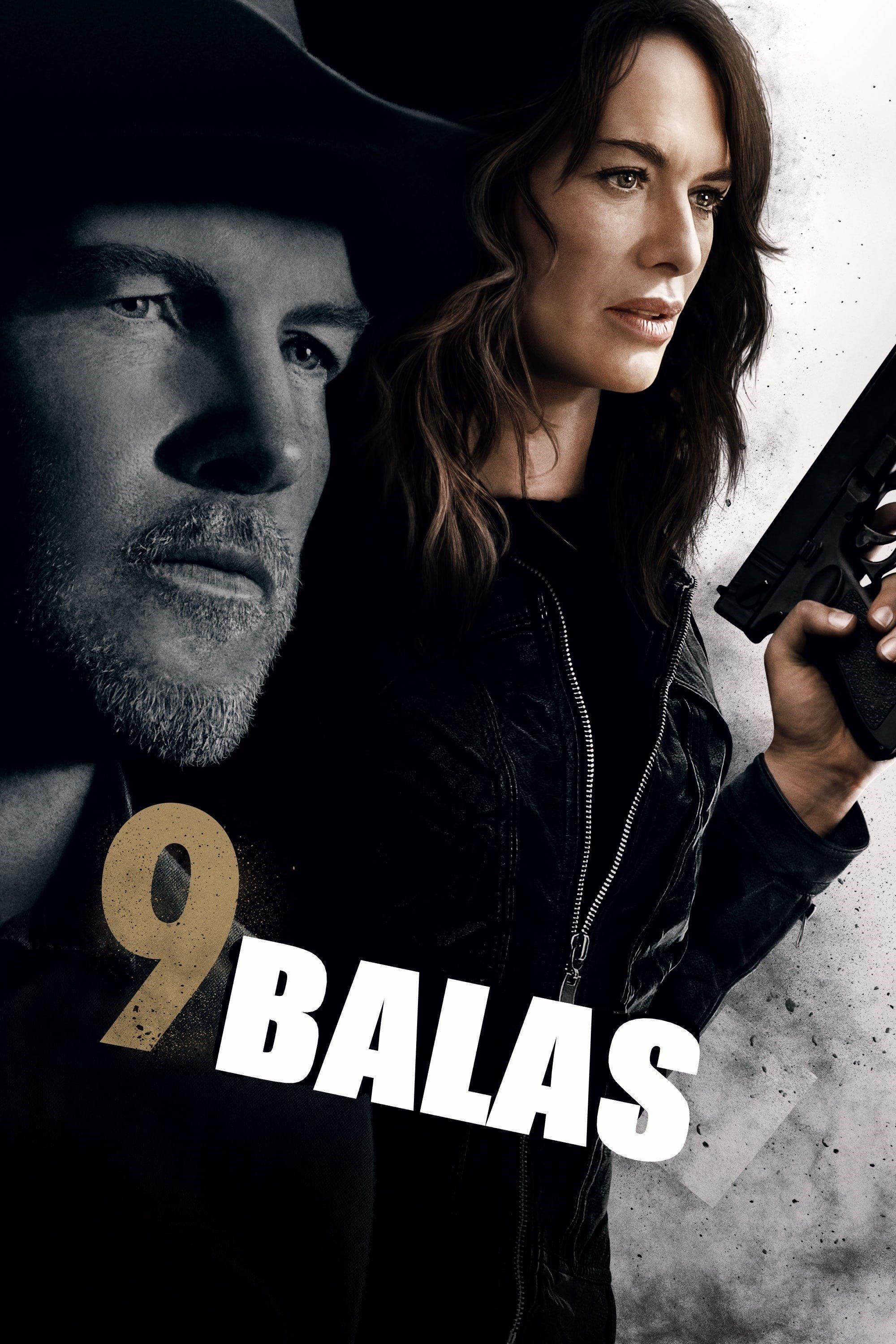 Poster A la fuga (Nueve balas)