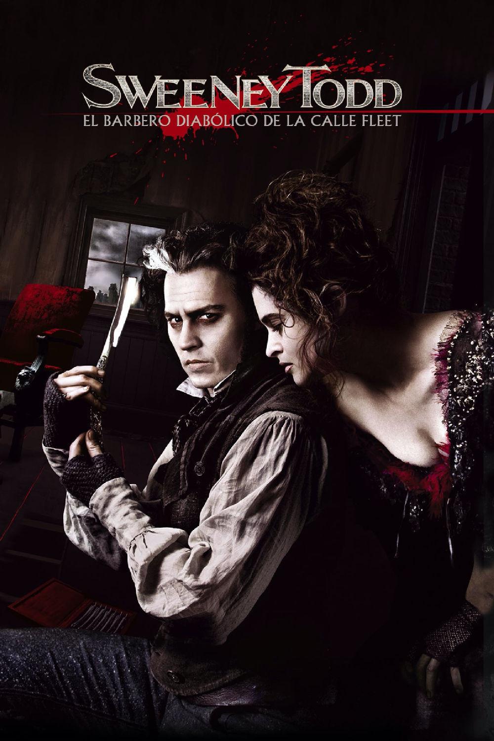 Poster Sweeney Todd: El Barbero Demoniaco