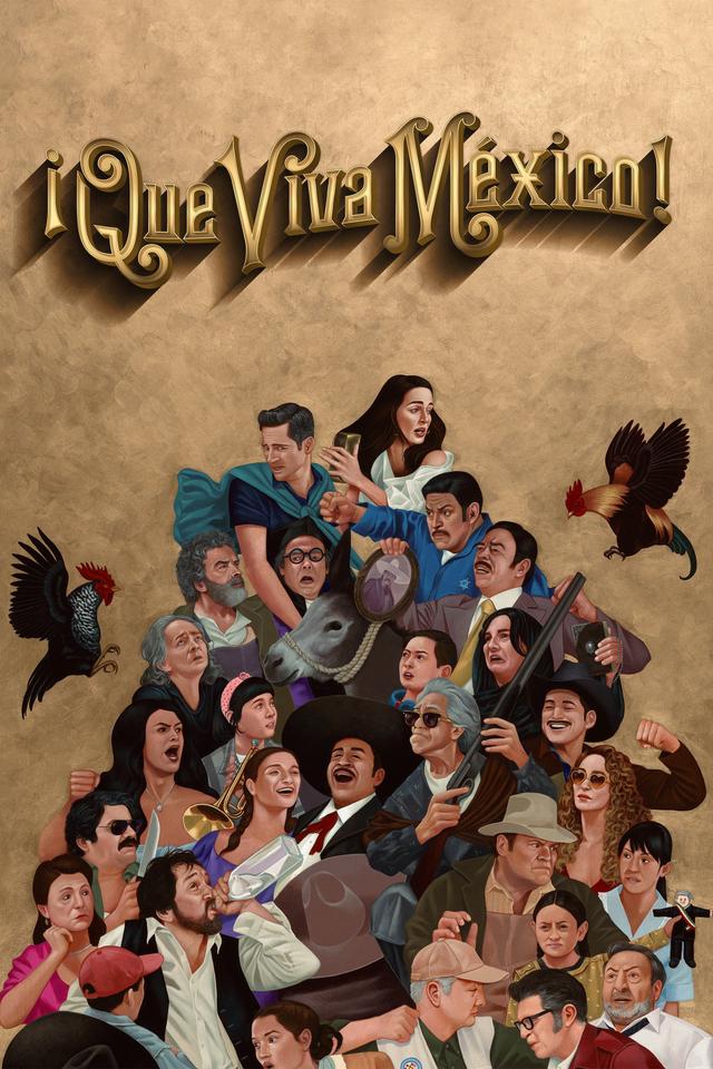Poster ¡Que Viva México!