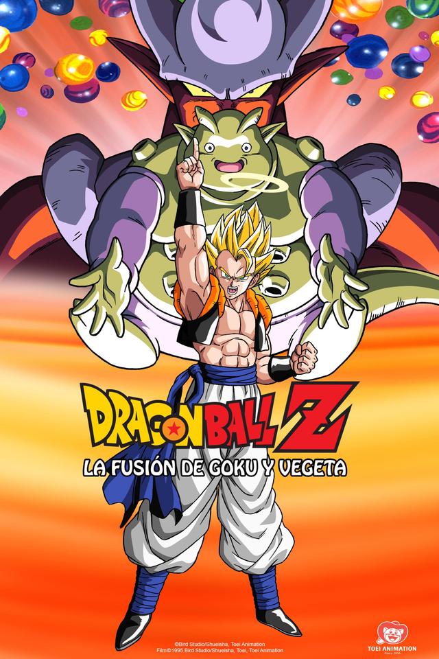 Poster Dragon Ball Z: La Fusión de Goku y Vegeta