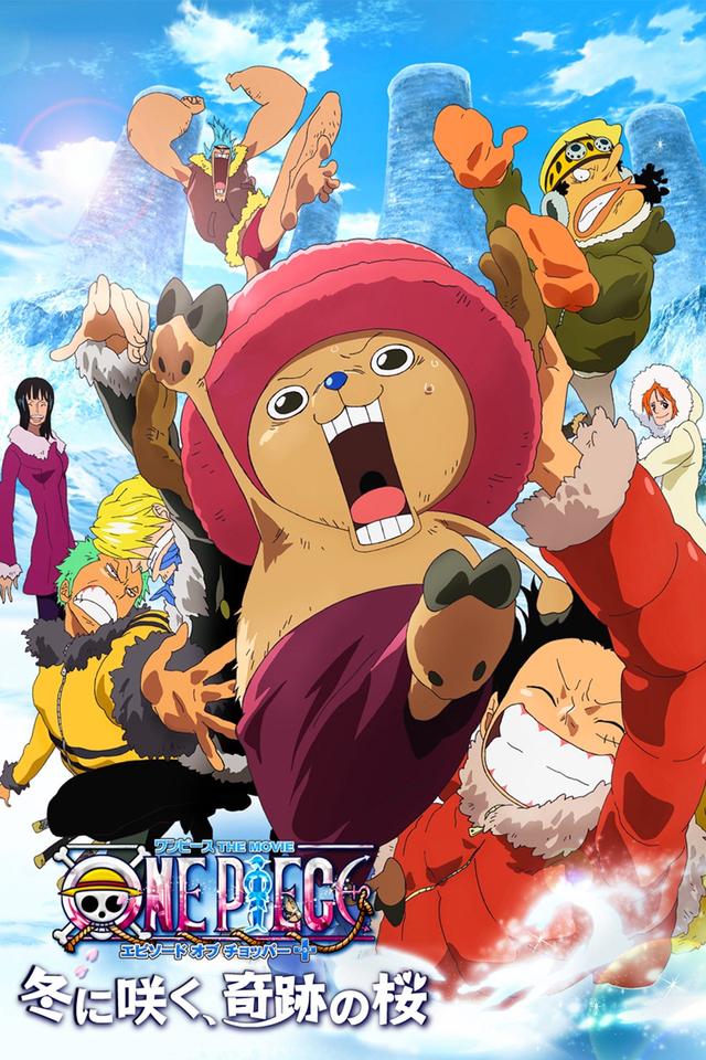 Poster One Piece: Episodio de Chopper - Florece el invierno, el milagro de los cerezos
