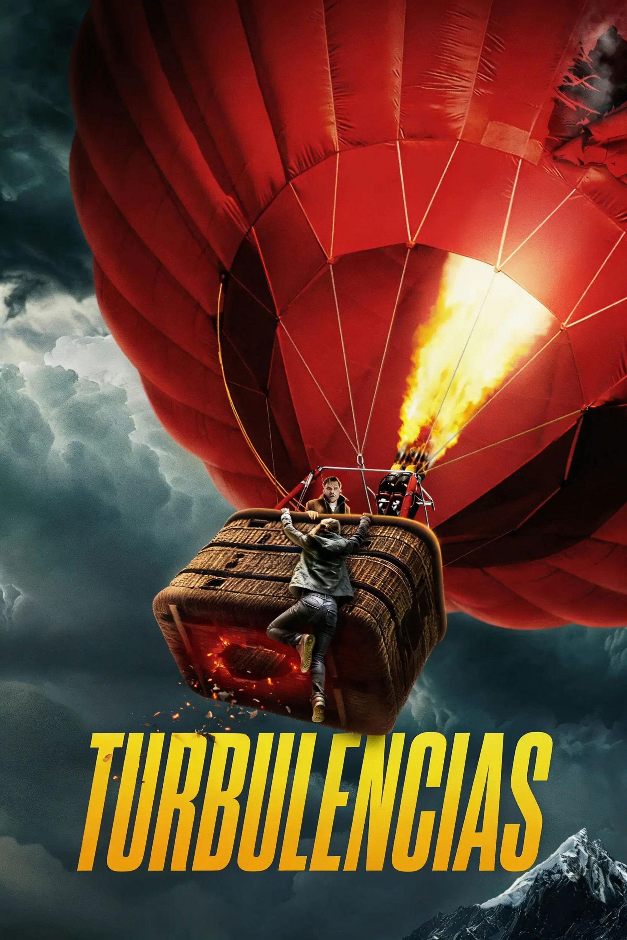 Poster Turbulencia: Pánico en el aire