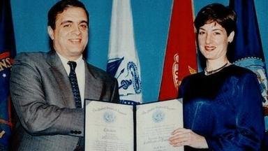 Poster episodio El arte del espionaje 1x8