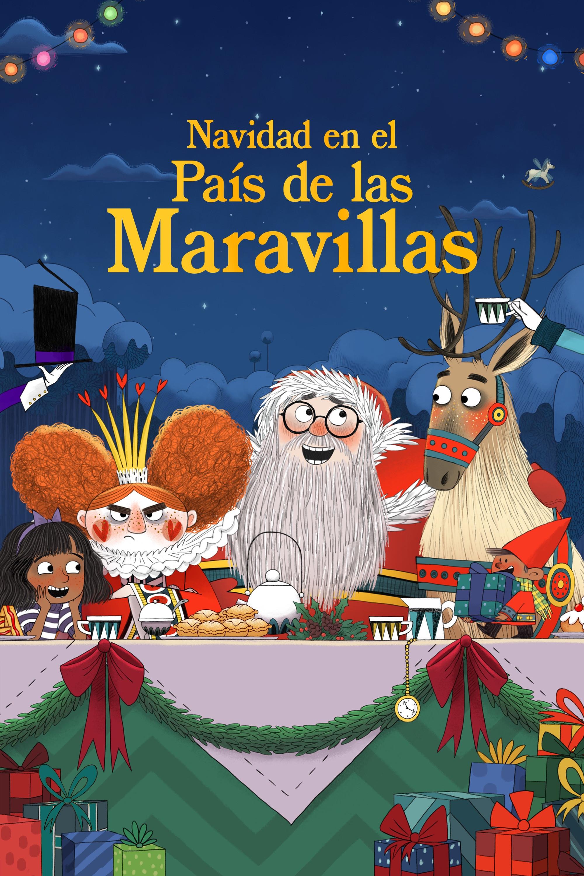Poster Navidad en el país de las maravillas